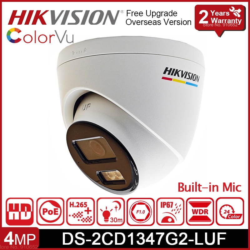 Hikvision DS-2CD1347G2-LUF POE ColorVu  ũ..